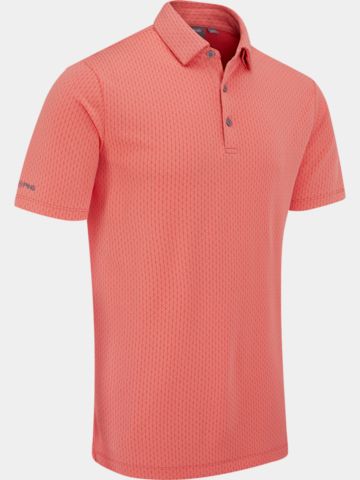 Ping Hershel Halbarm Polo rot