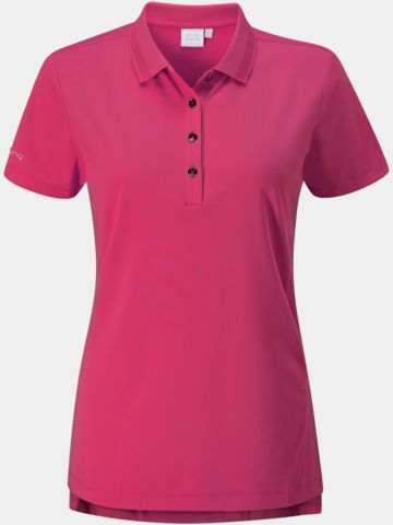 Ping Sedona Halbarm Polo pink