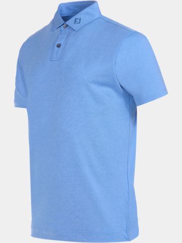 FootJoy Heather Lisle Halbarm Polo hellblau