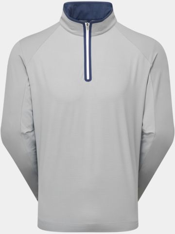 FootJoy TempoSeries Mixed Texture Chill-Out Stretch Midlayer grau