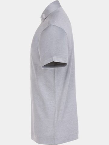 FootJoy Stretch Pique Solid Halbarm Polo grau