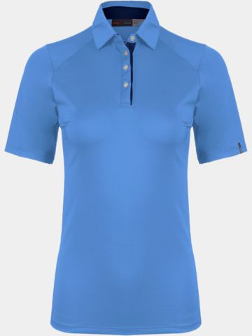 Kjus Cool Breeze Halbarm Polo blau