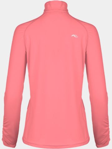 Kjus Nora Cooling Half-Zip Stretch Unterzieher rosa