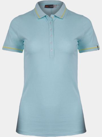 Kjus Sanna 2.0 Halbarm Polo hellblau