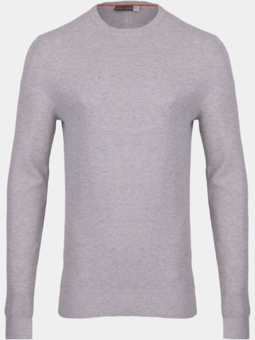 Kjus Crew Neck Sweater Pullover hellgrau melange