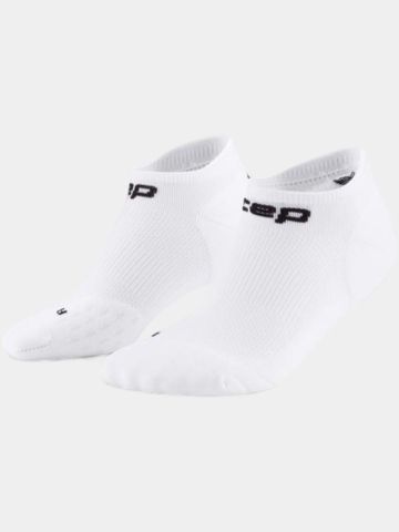 CEP  Core Run Compression Socks - Low Cut 5.0 - Men weiß