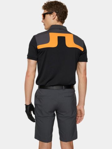 J.Lindeberg Jeff Reg Fit Halbarm Polo anthrazit