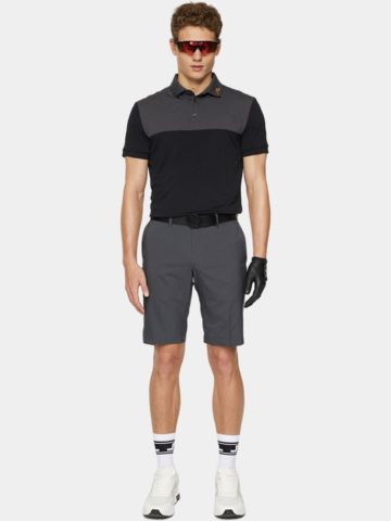 J.Lindeberg  Jeff Reg Fit Halbarm Polo anthrazit