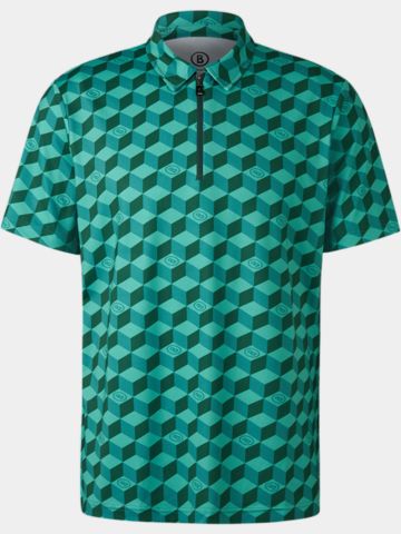Bogner TAMIRO Halbarm Polo grün