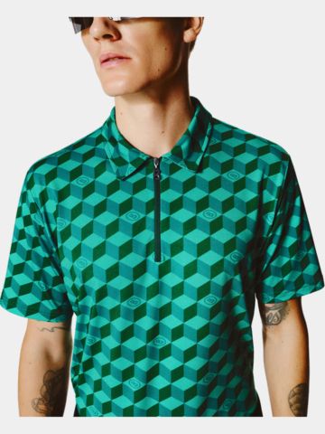 Bogner TAMIRO Halbarm Polo grün