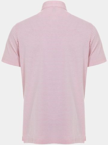 Peter Millar ALBATROSS - EDWIN SPREAD C Halbarm Polo rosa