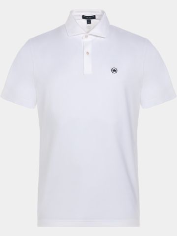 Peter Millar ALBATROSS - EDWIN SPREAD C Halbarm Polo weiß