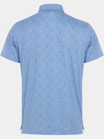 Peter Millar  BOTANICAL - EDWIN SPREAD C Halbarm Polo blau