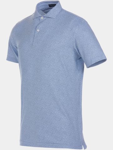 Peter Millar  RETRO - EDWIN SPREAD COLLA Halbarm Polo hellblau