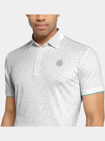 Galvin Green Milton Halbarm Polo weiß
