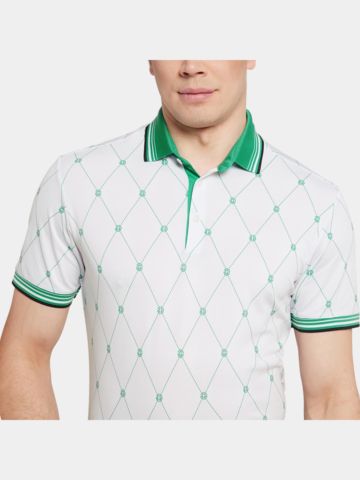 Galvin Green Miguel Halbarm Polo weiß