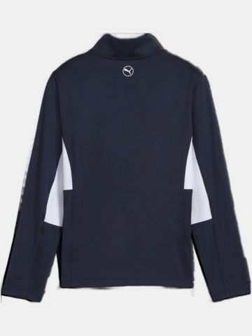 Puma Boys Pure 2.0 1/4 Zip Stretch Midlayer navy
