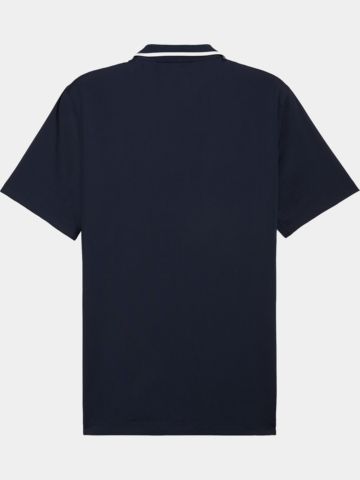 Puma Mattr Elevated Solid - LC Halbarm Polo navy