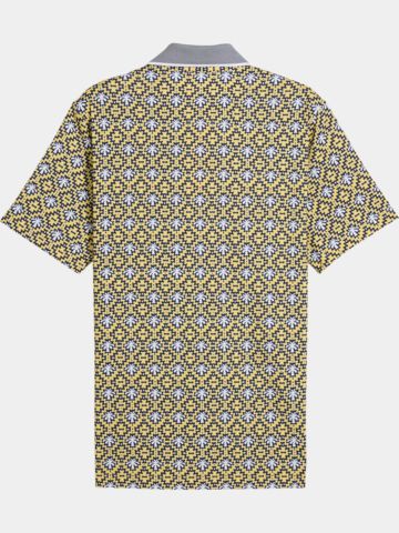 Puma PUMA X PTC TILE Halbarm Polo gelb
