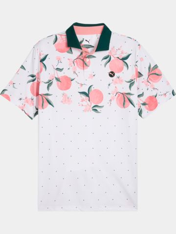 Puma MATTR Freshly Picked - LC Halbarm Polo weiß