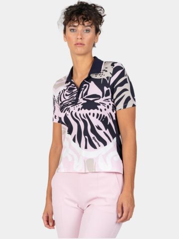 Sportalm Halbarm Polo rosa