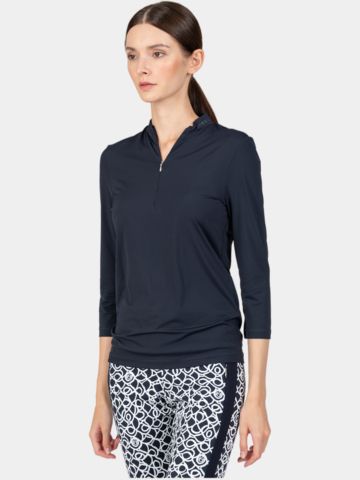 Sportalm  Strečové spodní tričko námořnická modrá