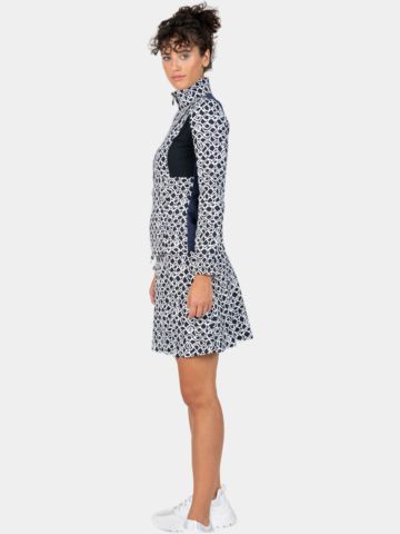 Sportalm Print Stretch Jacke navy