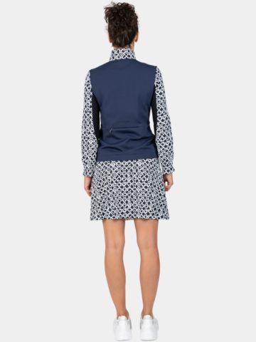 Sportalm Print Stretch Jacke navy