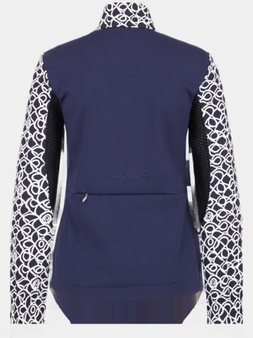 Sportalm Print Stretch Jacke navy
