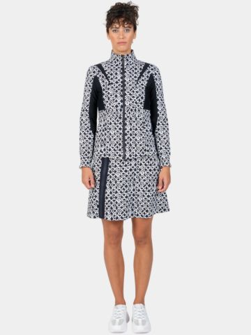 Sportalm Print Stretch Jacke navy