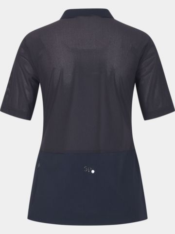 Sportalm Halbarm Polo schwarz