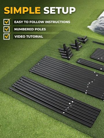 Sim Space Abschlagbox 3.6 x 2.5 x 1.5 Meter Sonstige