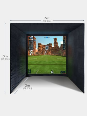 Sim Space Golf Enclosure 3 x Mtr Sonstige