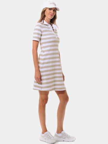 MDC  Polo Dress Halbarm Kleid sand