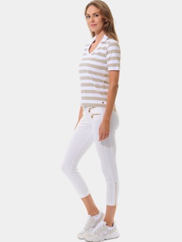 MDC  Halbarm Polo sand