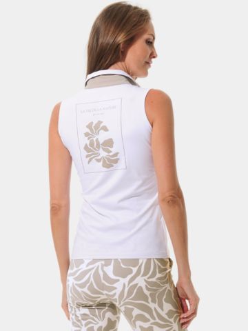 MDC  ohne Arm Polo weiß