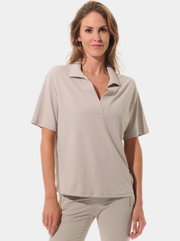 MDC Relaxed Fit Polo Shirt Halbarm sand