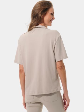 MDC Relaxed Fit Polo Shirt Halbarm sand