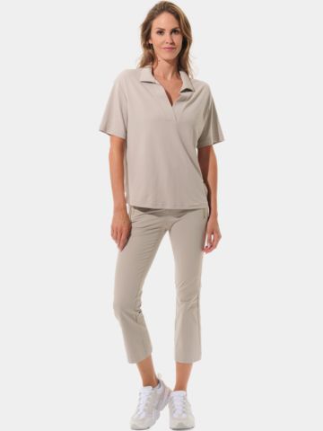 MDC  Relaxed Fit Polo Shirt Halbarm Polo sand