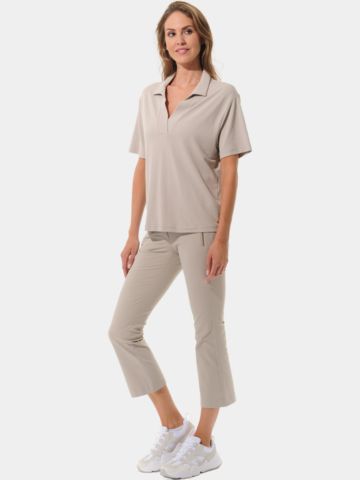 MDC  Relaxed Fit Polo Shirt Halbarm Polo sand