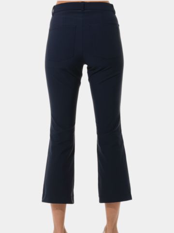 MDC  Boot Cut Cropped Chino 7/8 Hose navy