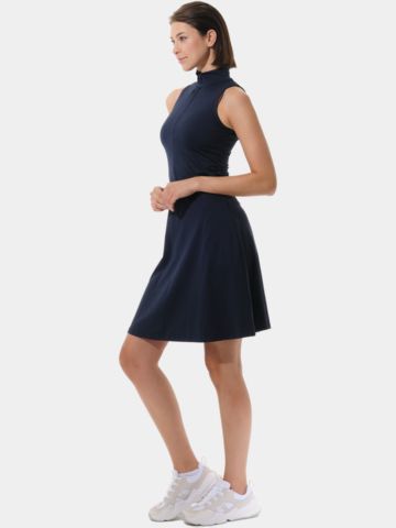 MDC Golf Dress ohne Arm Kleid navy