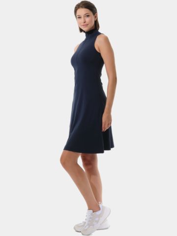 MDC Golf Dress ohne Arm Kleid navy