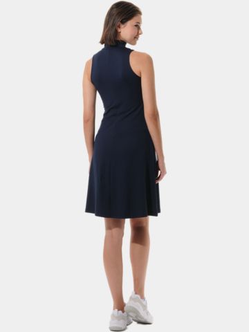 MDC Golf Dress ohne Arm Kleid navy