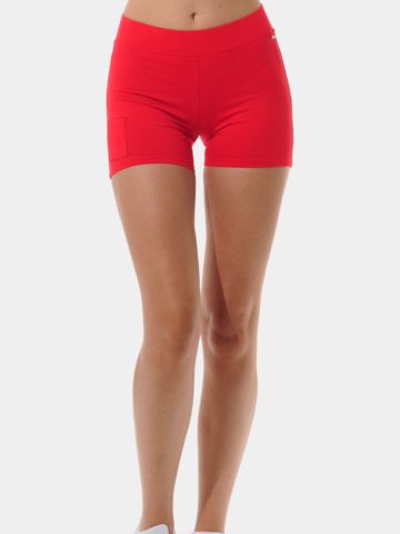 MDC  Zip Halbarm Kleid rot