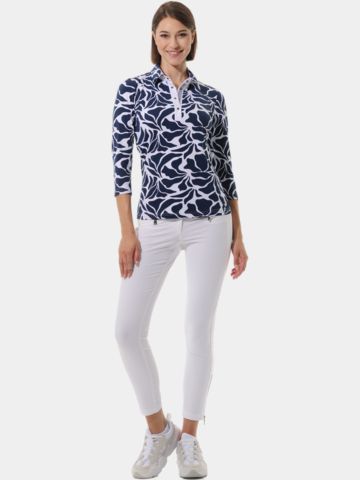 MDC  3/4 Arm Polo navy