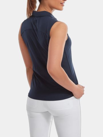 FootJoy MESH BACK SLEEVELESS LISLE navy