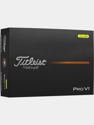 Titleist Pro V1 gelb