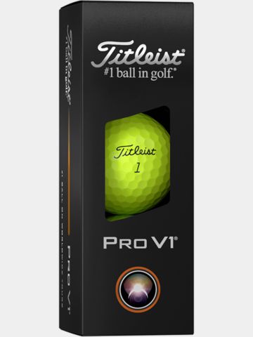 Titleist Pro V1 gelb