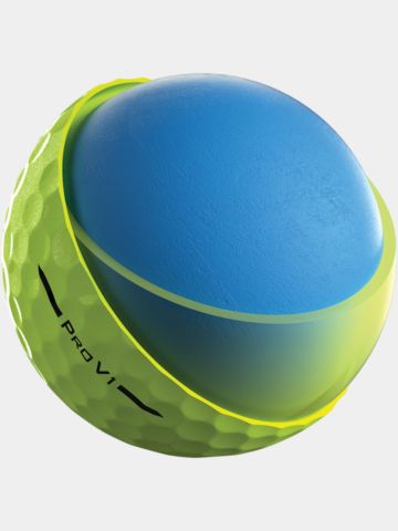 Titleist Pro V1 Golfbälle gelb